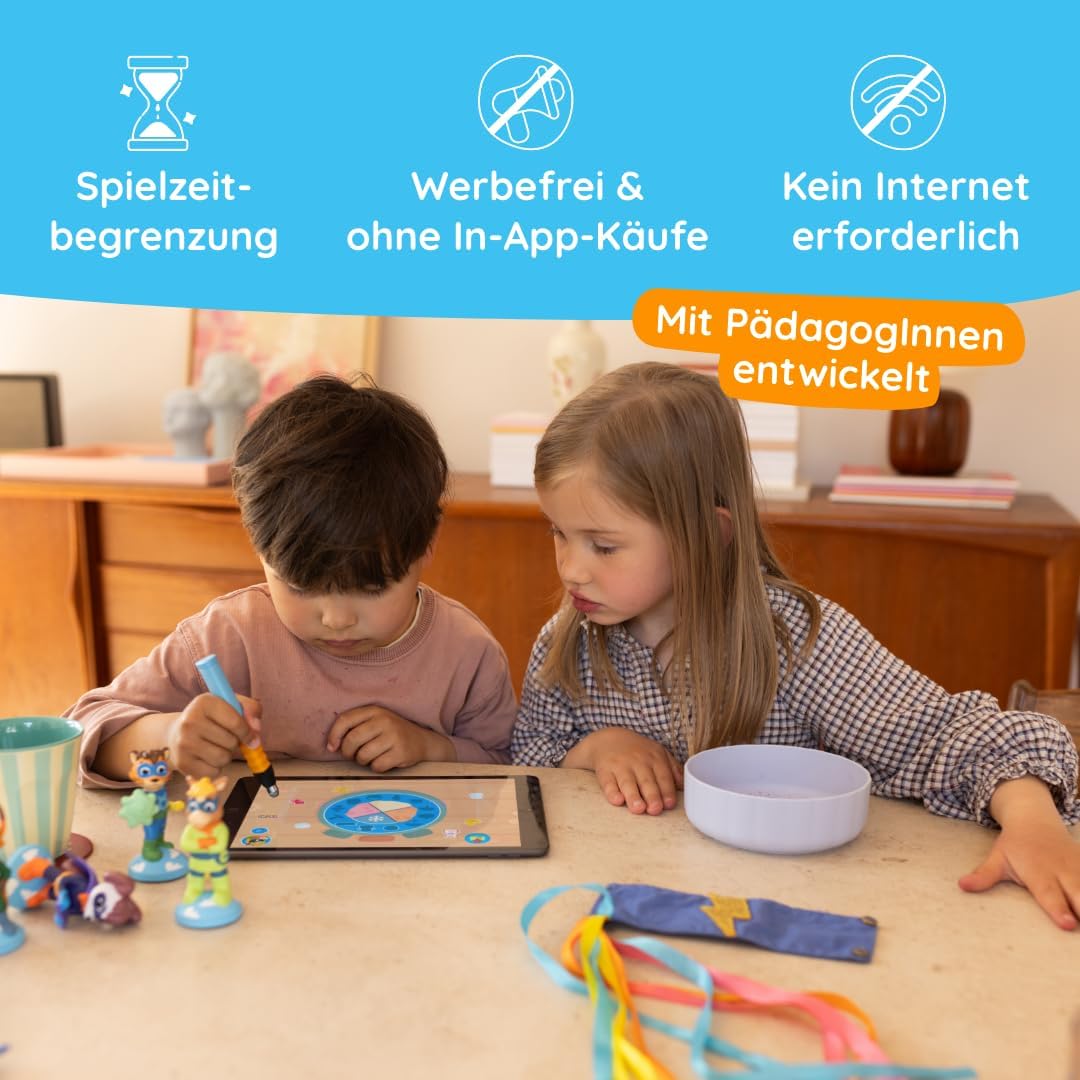 Edurino Figur Alex Jahreszeiten & Kalender ab 4 Jahren inkl. App | Innovatives & digitales Lernspiel