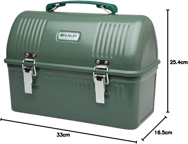 STANLEY Classic Lunch Box 9.5L - Lunchbox aus Edelstahl mit Griff - BPA Frei Food-Behälter - Platz f