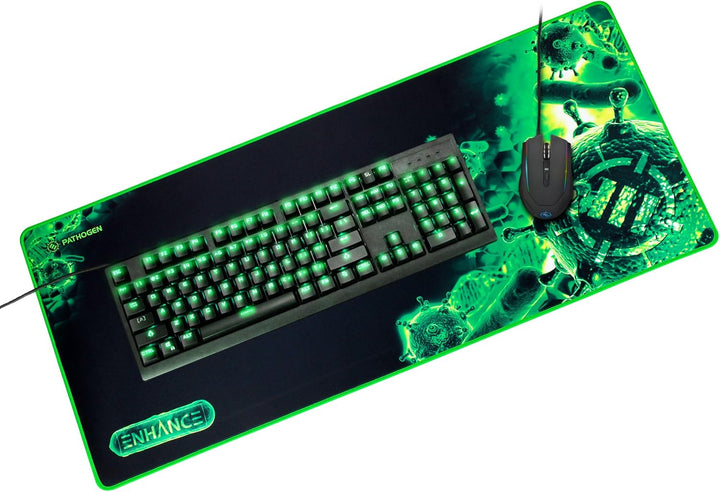 ENHANCE GX-MP2 Verlängert Gaming Mouse Pad - Grosses XL Mauspad (80 x 35 cm) für professionelle Espo