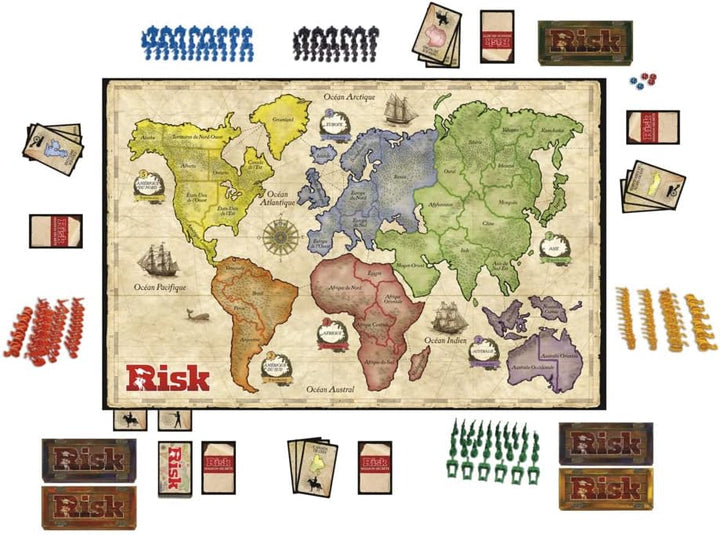 Hasbro Gaming Risk Game Board