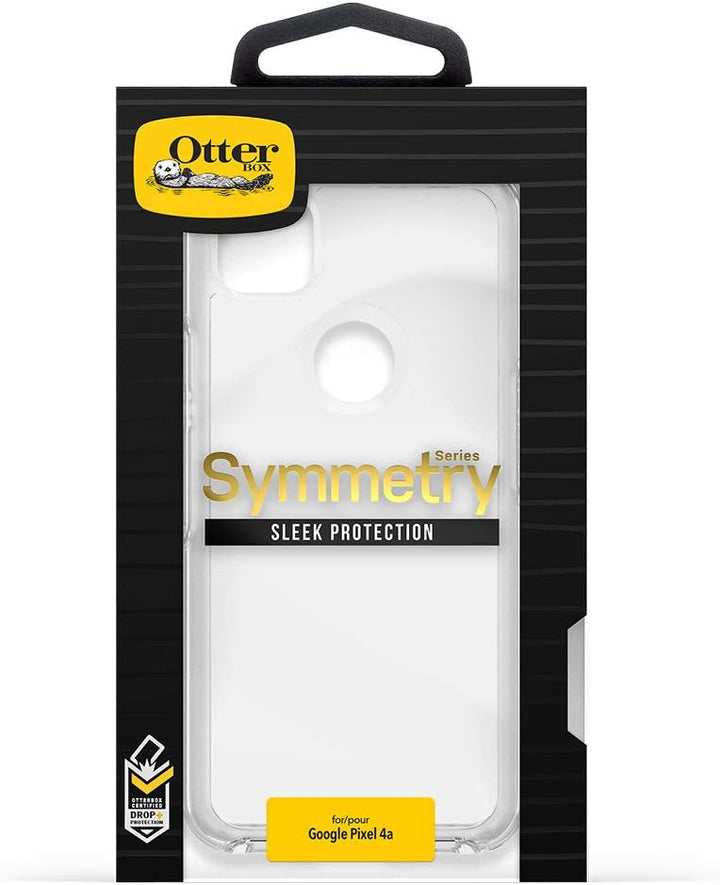 OtterBox Symmetry Clear Hülle für Pixel 4a, stossfest, sturzsicher, schützende dünne Hülle, 3x getes