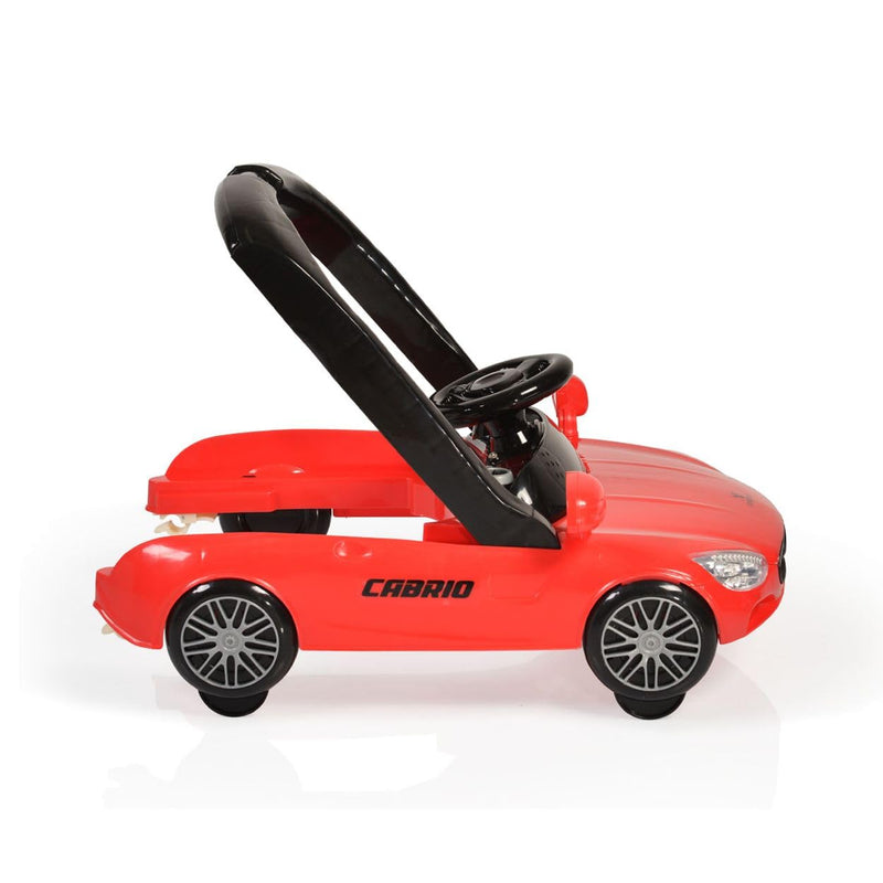 Lauflernhilfe Cabrio 2 in1 Auto-Design höhenverstellbar Armaturenbrett mit Licht