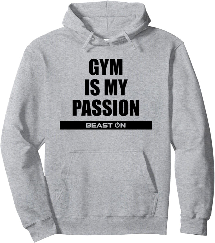 Gym is my Passion Training Fitness Gym Motivation Sprüche Pullover Hoodie