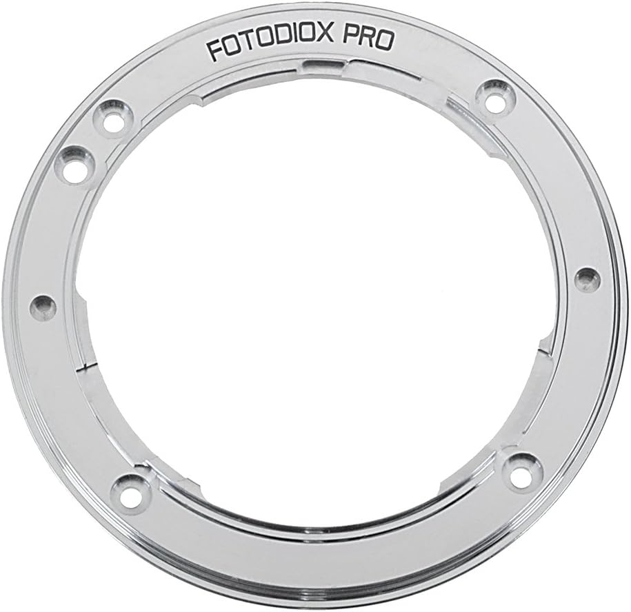 Fotodiox Pro Tough E-Mount - Silver - Light Tight Replacement Lens Mount for Sony E-Mount Cameras