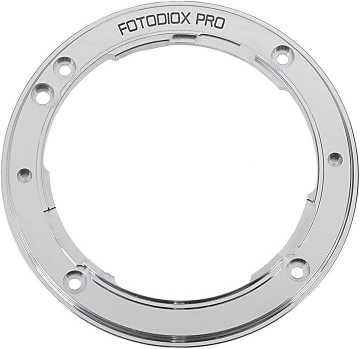 Fotodiox Pro Tough E-Mount - Silver - Light Tight Replacement Lens Mount for Sony E-Mount Cameras