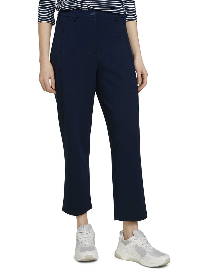 TOM TAILOR Damen Hosen & Chino Barrel Leg Hose Sky Captain Blue,42,10668,6000