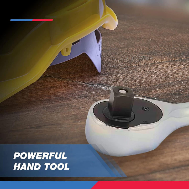 Neiko 03103A 1/2 Zoll Ratschenschlüssel, 72 Zähne Umschaltknarre, Schnellspanner 1/2 Antrieb Ratsche