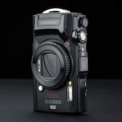 JJC Objektivdeckel für Olympus TG-7 TG-6 TG-5 TG-4 TG-3 TG-2 TG-1 Kamera ersetzt Olympus LB-T01 Obje
