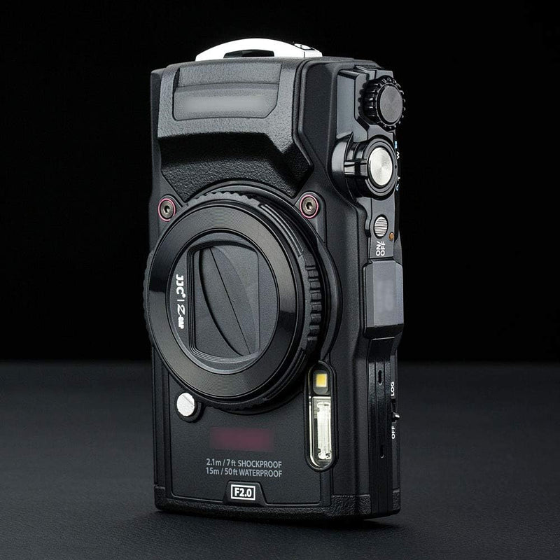 JJC Objektivdeckel für Olympus TG-7 TG-6 TG-5 TG-4 TG-3 TG-2 TG-1 Kamera ersetzt Olympus LB-T01 Obje