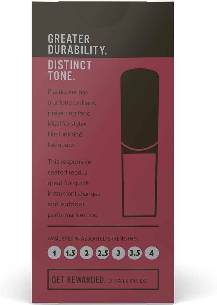 Plasticover Blätter für Altsaxophon Stärke 3.0 (5 Stück) Alto Strength 3.0 Einzelbett, Alto Strength