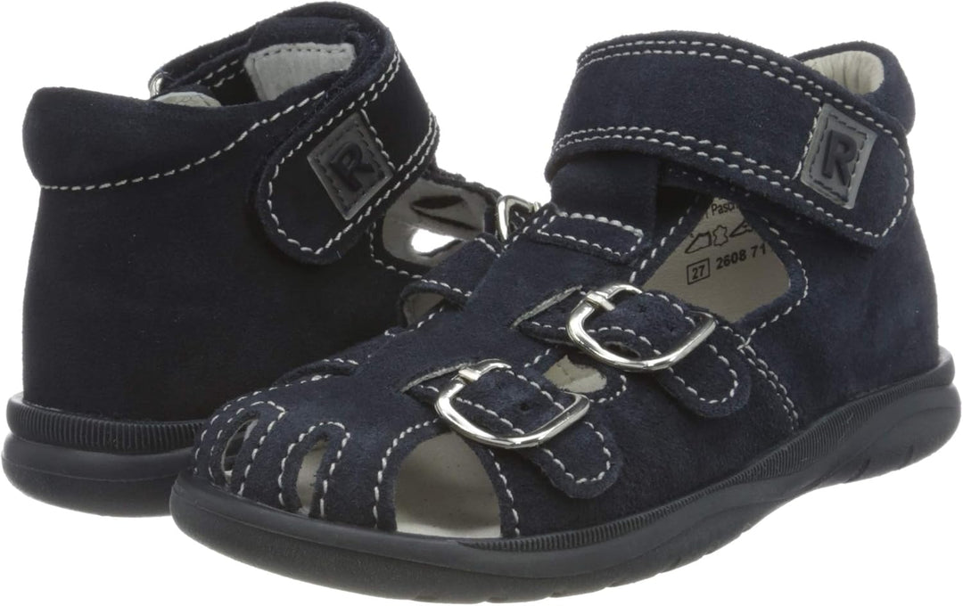 Richter Kinderschuhe Jungen Babel Geschlossene Sandalen, 28 EU Blau Atlantic 7200