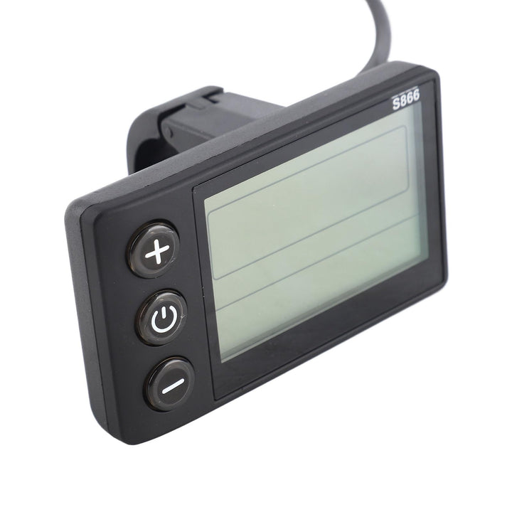 S866 Elektrofahrrad, LCD-Messgerät, 24 V, 36 V, 48 V, Display, Fahrradcomputer, Roller-Bedienfeld mi