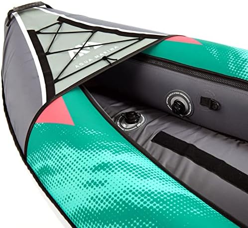 Aqua Marina , Kajak aufblasbar im Set für 2 – 3 Personen Laxo-380 2022 12‘6“ Paddelboot Kanu mit Pad