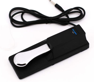 PU-1 Universal Sustain Pedal Fusspedal für Keyboard Piano Klavier Fussschalter Zubehör Taster Klinke