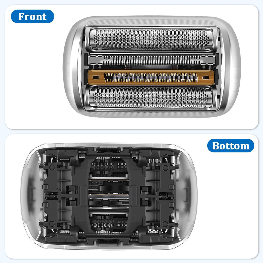 Series 9 Pro Elektrorasierer Scherkopf 94M, Ersatzscherteil für Herren Rasierer Serie 9, Kompatibel