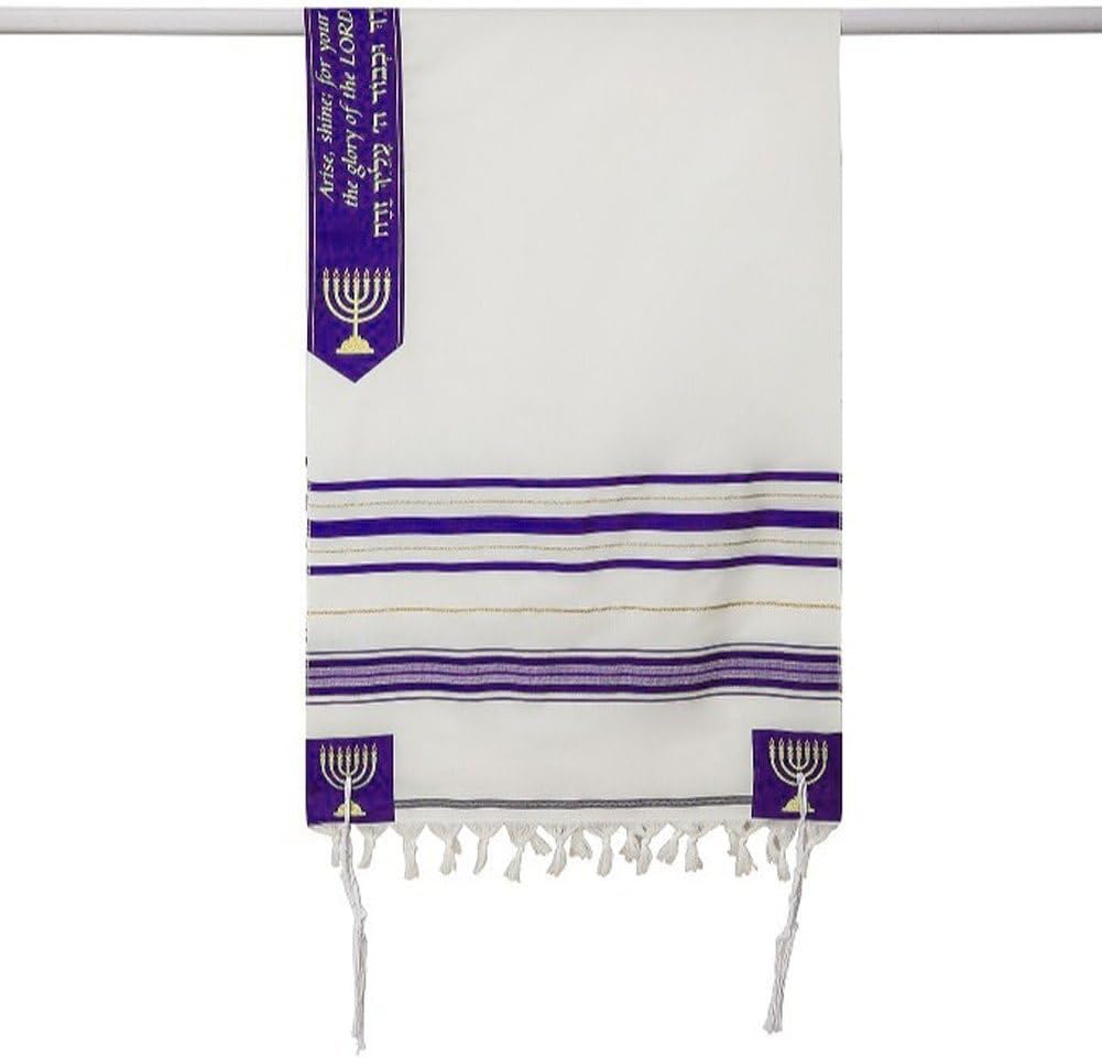 Tallit-gebetsschal, Traditioneller Messianischer Tallit-gebetsschal, Jüdisch-christlicher Israel-geb