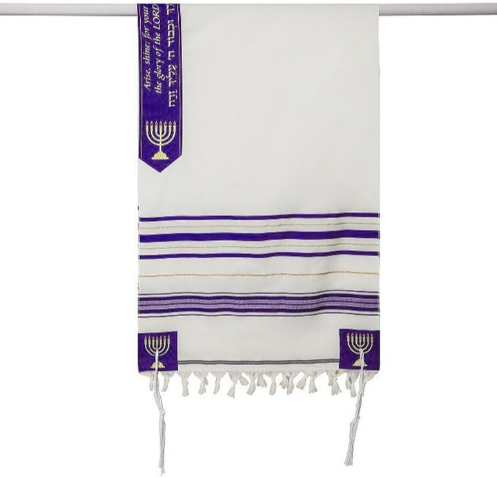 Tallit-gebetsschal, Traditioneller Messianischer Tallit-gebetsschal, Jüdisch-christlicher Israel-geb