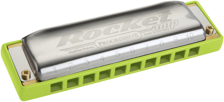 Harmonica Rocket Amp 20 in Tone C grün C, grün C