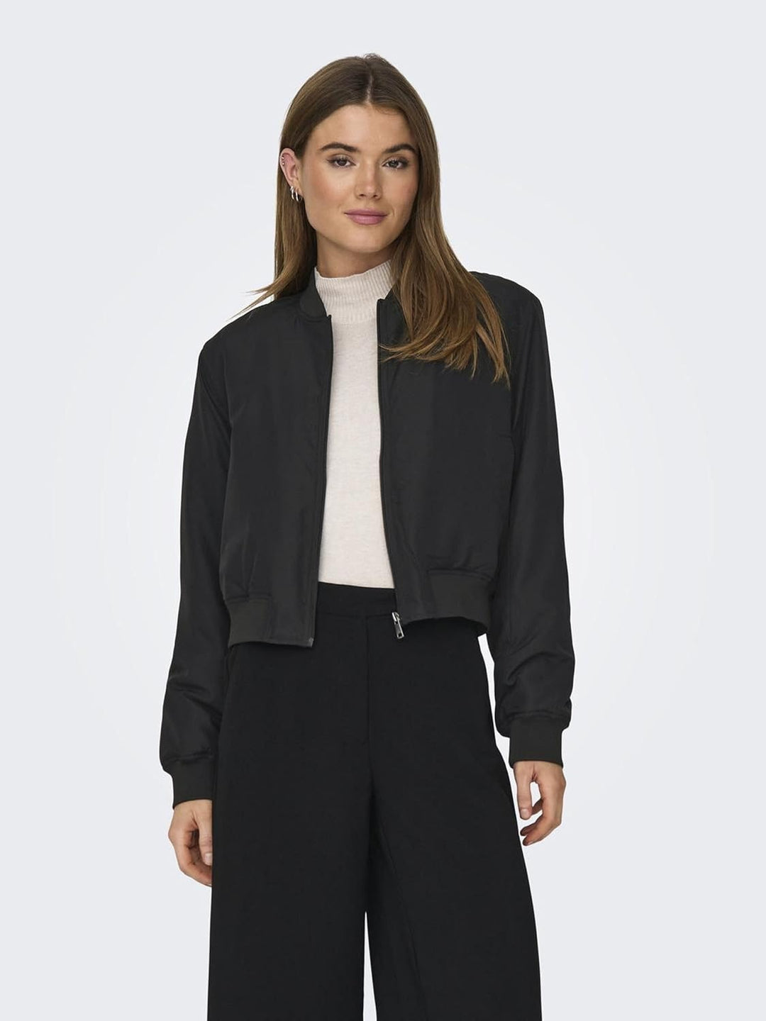 ONLY Damen Onlalma Bomber OTW Noos Jacke XL Schwarz, XL Schwarz