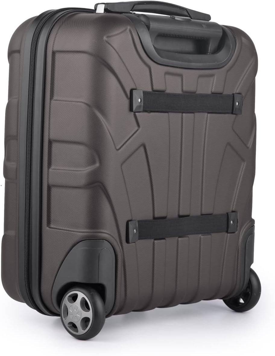 suitline - Kleiner Koffer 45x36x20 cm, Easyjet Freigepäck Underseat Handgepäck, Bordgepäck Trolley l