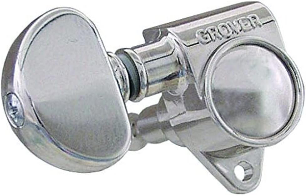 Grover Original Rotomatics 102 Series Machinehead Tuners (Nickel/Chrome)3+3 Nickel Mehrfarbig, Mehrf