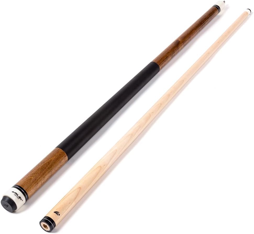 Riley Amerikanischer Billardqueue mit Kunstleder-Griffabschnitt, 58 (147 cm), 13 mm Spitze Mittlere