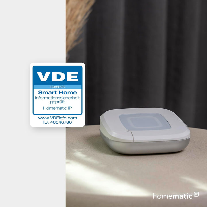 Homematic IP Smart Home Starter Set Heizen - Pure, Digitale Steuerung für Heizung mit oder ohne App,
