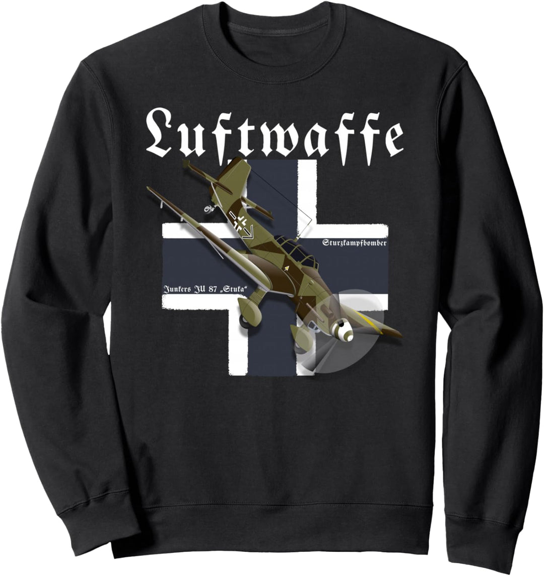 German Warbird I Junkers Ju 87 Stuka I WW2 Flugzeuge Sweatshirt