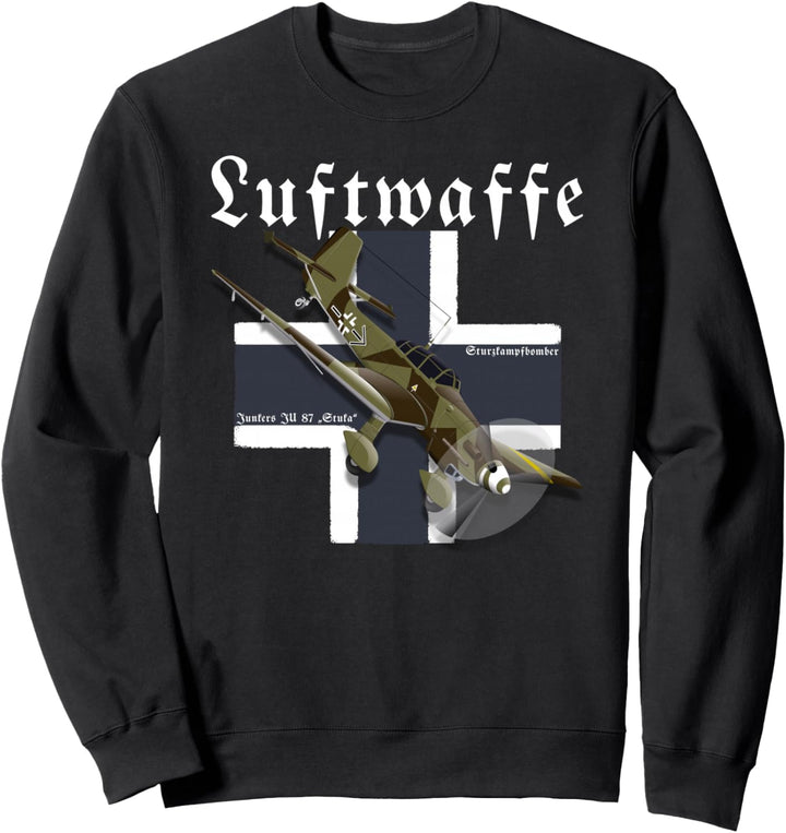 German Warbird I Junkers Ju 87 Stuka I WW2 Flugzeuge Sweatshirt