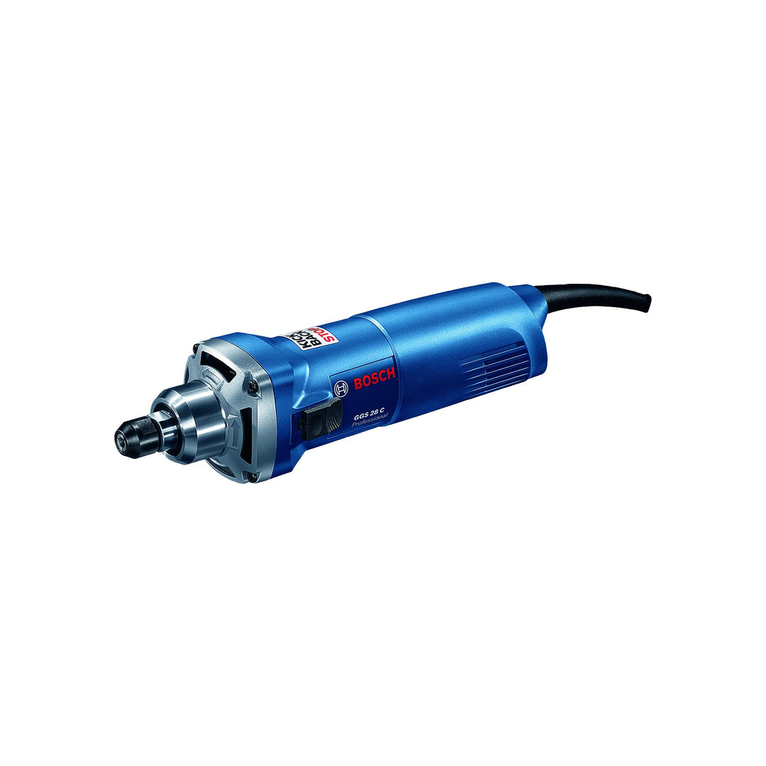 Bosch Professional Geradschleifer GGS 28 C (Leerlaufdrehzahl 30.000 min-1, inkl. Spannzange 6 mm, 2