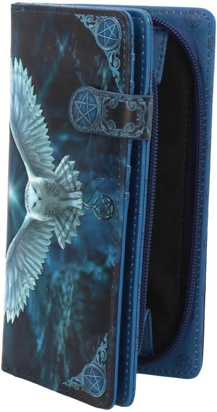 Nemesis Now Awaken Your Magic Anne Stokes Geldbörse, geprägt, 19 cm, Blau, PU 18.5cm Blau, 18.5cm Bl