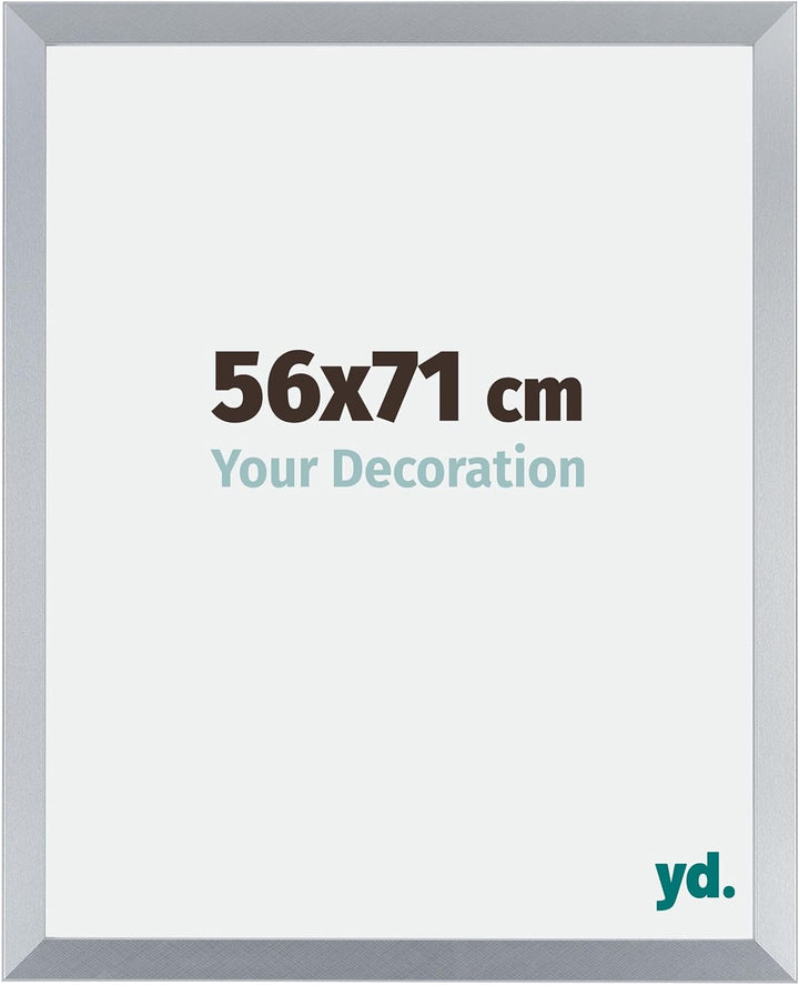 yd. Your Decoration - Bilderrahmen 56,00x71,00 cm - Bilderrahmen aus MDF mit Acrylglas - Antireflex