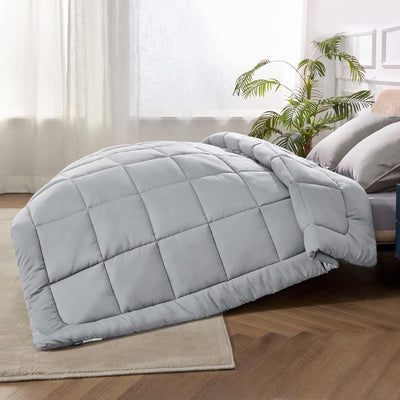 BEDSURE Winterbettdecke 135x200 Warm and Weiche - Bettdecke 135 x 200 Winter 450GSM Füllung, Öko Tex