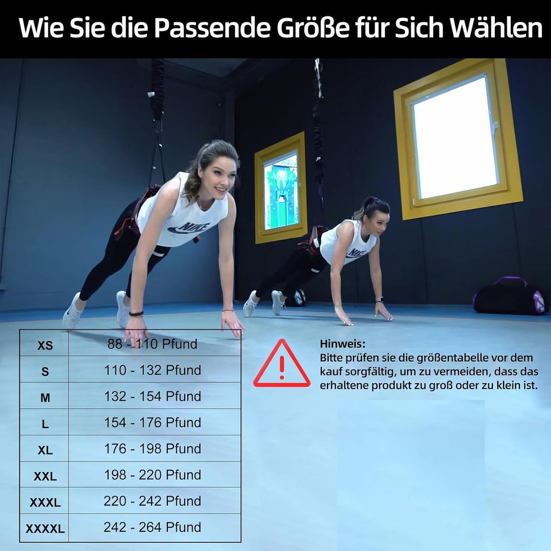 PRIOR FITNESS Bungee-Fitnessgeräte-Set, schweres Bungee-Widerstandsband, elastisches Tanz-Bungee-Sei