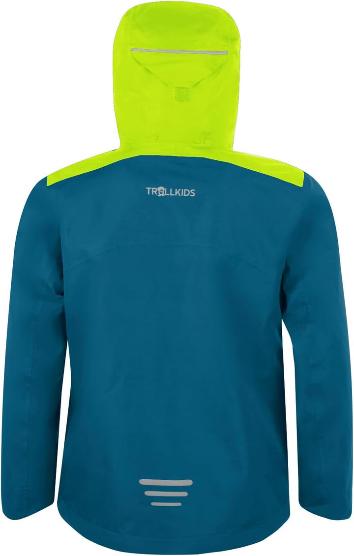 Trollkids Kids Bergen Jacket Petrol 104, Petrol 104