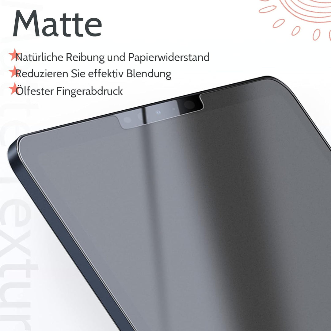 2 Stück Papier Schutzfolie Kompatibel mit iPad Air 5.Generation 2022 & iPad Air 4 2020 10,9 Zoll, iP