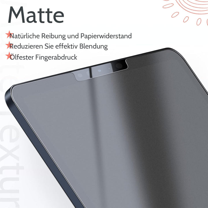 2 Stück Papier Schutzfolie Kompatibel mit iPad Air 5.Generation 2022 & iPad Air 4 2020 10,9 Zoll, iP