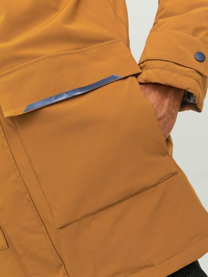 JACK & JONES Herren Jjetiko Parka Sn Jacke S Rubber, S Rubber