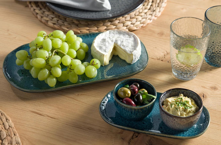 Leonardo Matera Keramikschalen Set 12-teilig - Snackschale aus Keramik - Durchmesser 8,3 cm, Höhe 5