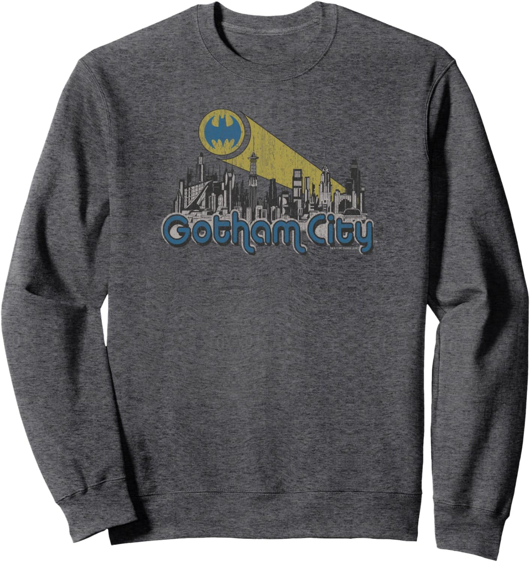 Batman Gotham City Distressed Sweatshirt