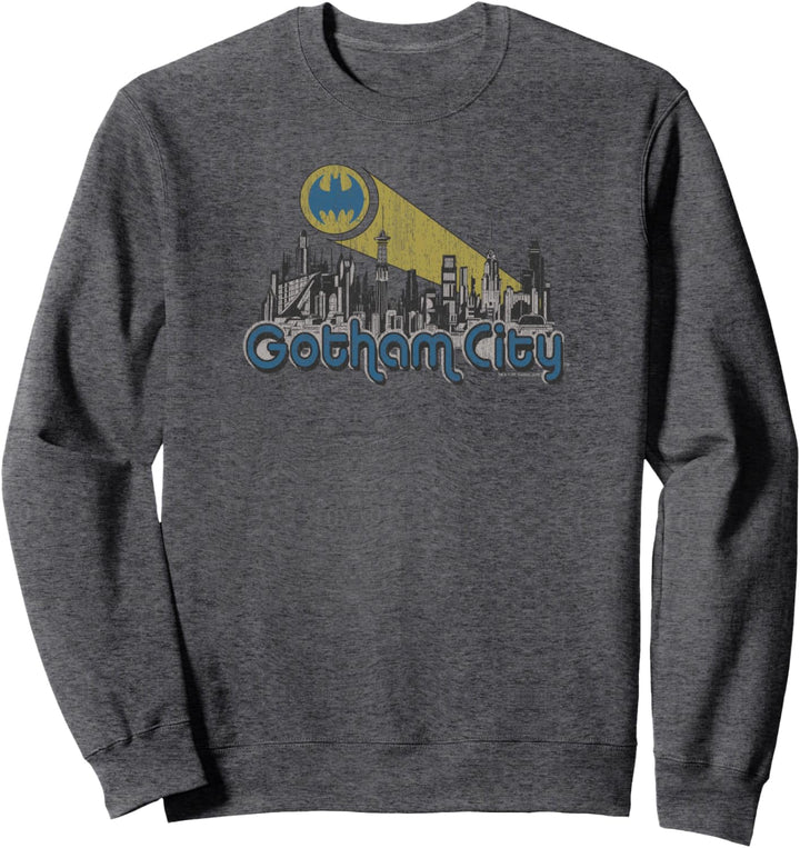 Batman Gotham City Distressed Sweatshirt
