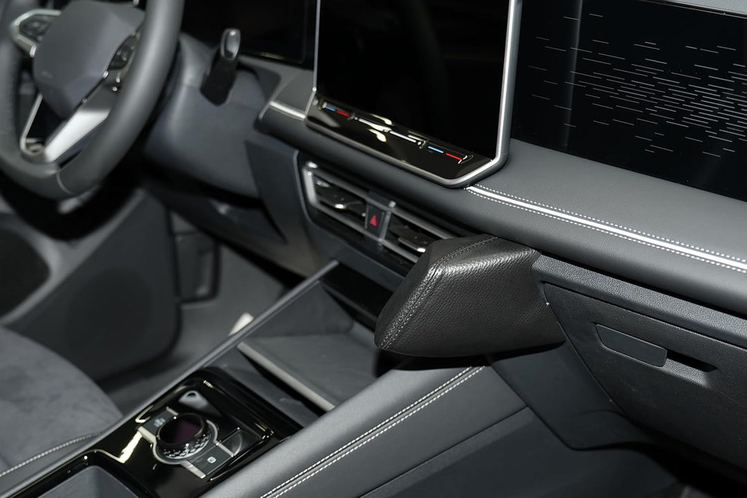 KUDA Handyhalterung passend für VW Tiguan III ab 2024 (AD1) - Telefonkonsole für Smartphones, Handy,
