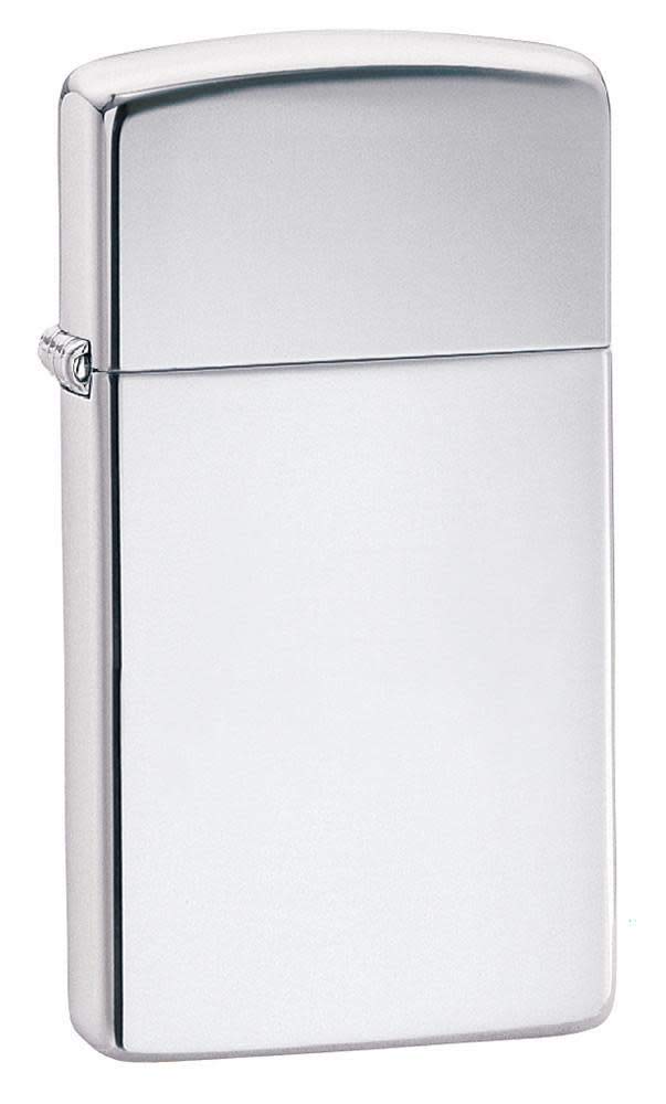 Zippo Chrom-Feuerzeuge Silber Slim, Silber Slim