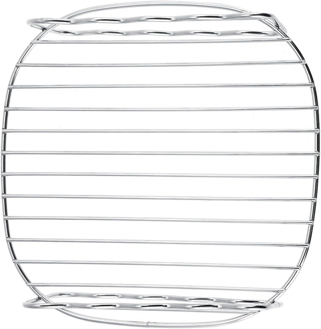 BBQ-Rack, Hähnchenhalter für Backofen Grill Doppelschicht, Edelstahl Hähnchenbräter für Backofen Gri