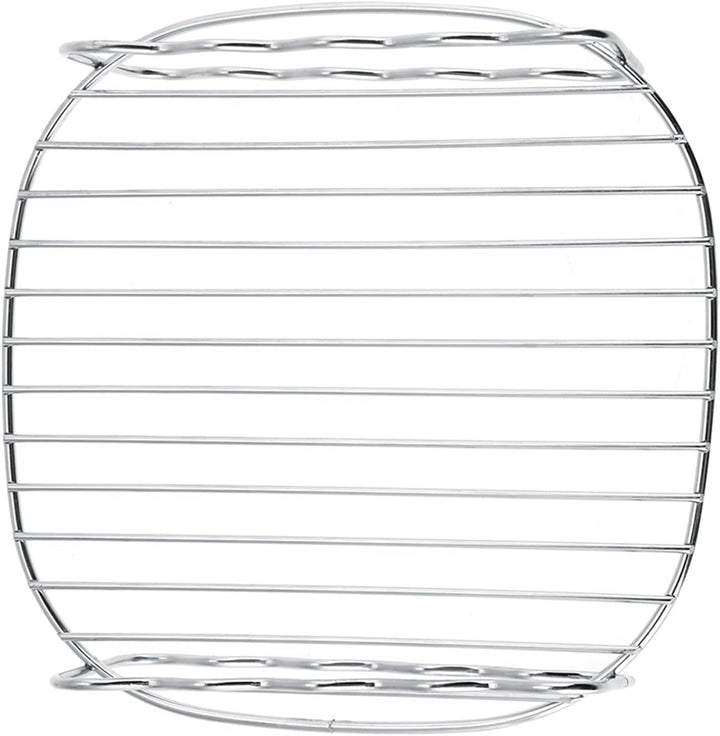 BBQ-Rack, Hähnchenhalter für Backofen Grill Doppelschicht, Edelstahl Hähnchenbräter für Backofen Gri