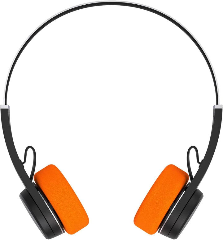 MONDO Freestyle On-Ear Bluetooth Headphones, Schwartz Black, Black