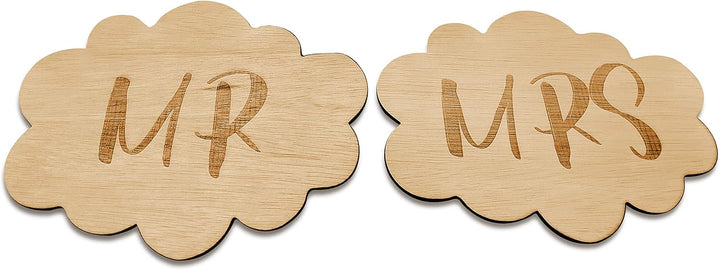 Fotobox Accessoires Hochzeit Requisiten, Schilder aus Holz mit Sprüchen, Wedding Props Zubehör für P