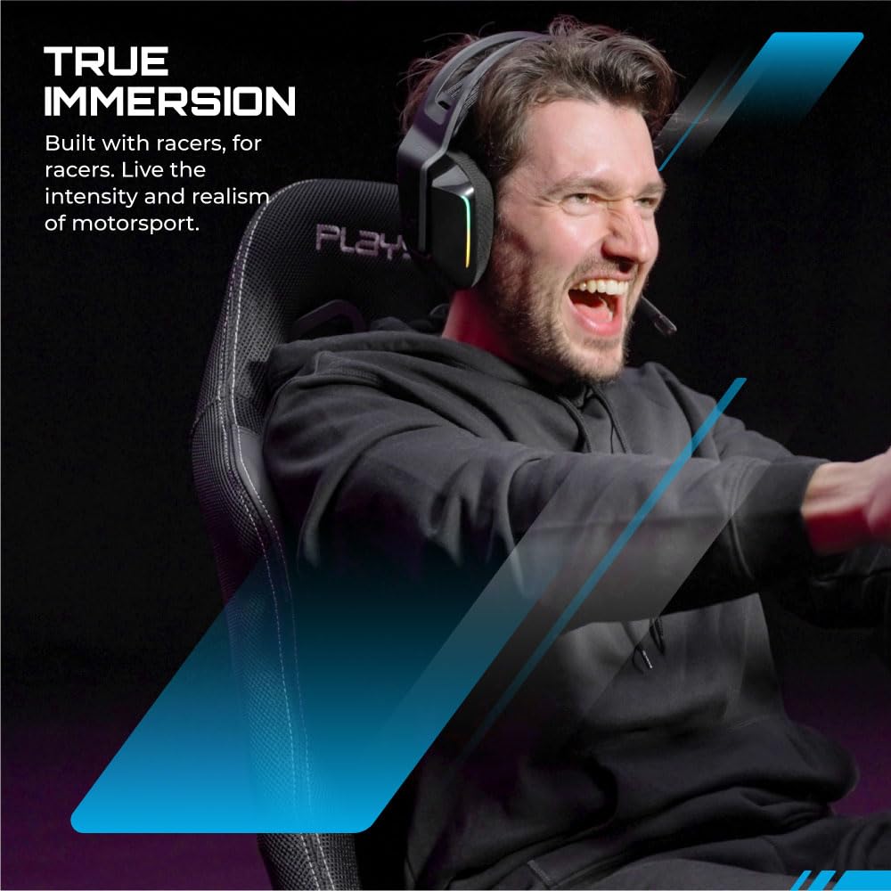 Playseat Evolution Sim Racing Cockpit | Komfortabler Gaming Rennsitz für PC & Konsole | Unterstützt