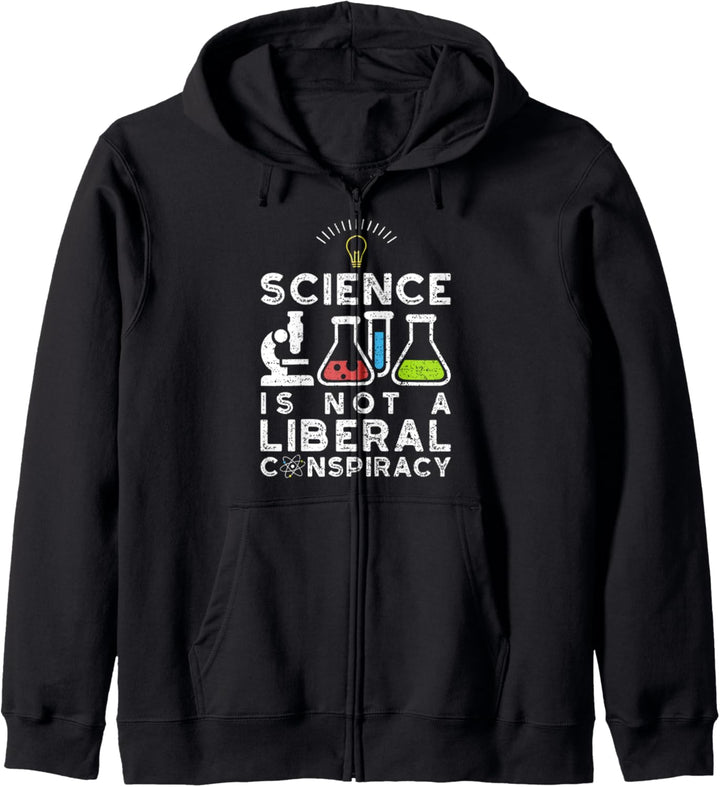 Science Is Not A Liberal Conspiracy - Naturwissenschaften Kapuzenjacke