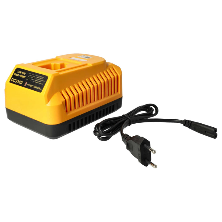 vhbw Ladegerät kompatibel mit Dewalt DE9096, DE9141, DE9501, DE9502 Werkzeug NI-Cd, NiMH-Akkus